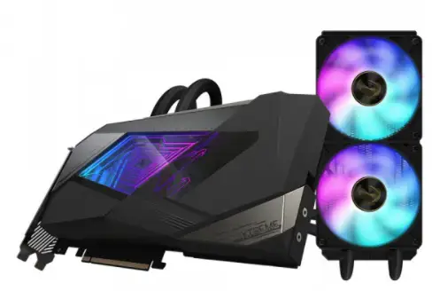 Відеокарта GIGABYTE AORUS GeForce RTX 3090 XTREME WATERFORCE 24G (GV-N3090AORUSX W-24GD)