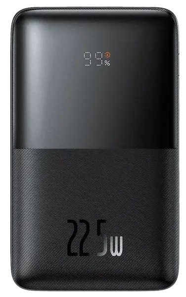Зовнішній акумулятор (Power Bank) Baseus Bipow Digital Display Fast Charge 20000mAh 22.55W Black (PPBD040301)