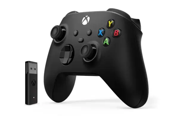Геймпад Microsoft Xbox Series X | S Wireless Controller Carbon Black + Wireless Adapter for Windows (1VA-00002)