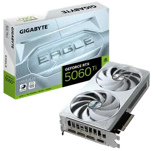 Відеокарта Gigabyte GeForce RTX 5060 Ti Eagle OC Ice 16GB GDDR7 DLSS4 (GV-N506TEAGLEOC ICE-16GD) Відеокарта Gigabyte GeForce RTX 5060 Ti Eagle OC Ice 16GB GDDR7 DLSS4 (GV-N506TEAGLEOC ICE-16GD)