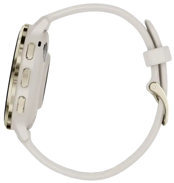 Смарт-годинник Garmin Venu 3S Soft Gold S. Steel Bezel with Ivory Case and S. Band (010-02785-04)