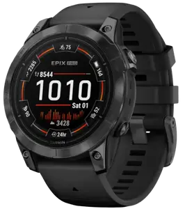 Смарт-часы Garmin Epix Pro Gen 2 47mm Slate Gray w. Black Band (010-02803-00/01)