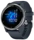 Смарт-годинник Garmin Venu 2 Silver Bezel with Granite Blue Case and Silicone Band (010-02430-10/00)