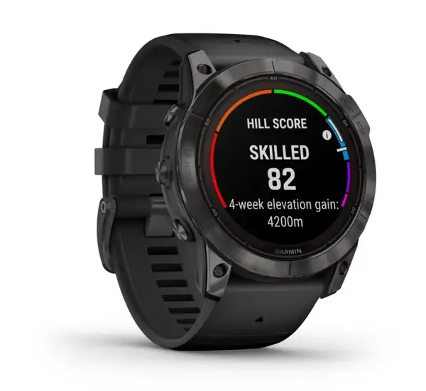 Смарт-годинник Garmin Fenix 7X Pro Sapphire Solar Carbon G. DLC Tit. with Black Band (010-02778-10/11)