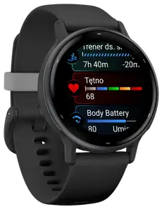 Смарт-годинник Garmin Vívoactive 5 Black (010-02862-10)