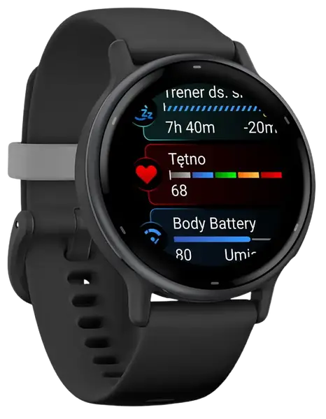 Смарт-годинник Garmin Vívoactive 5 Black (010-02862-10)