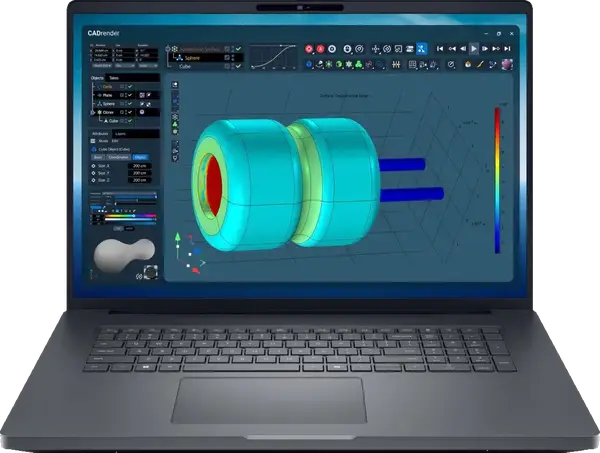 Ноутбук Dell Pro Max 16 Plus Ultra 9-285HX/64GB/1TB/Win11P RTX PRO 3000 (BTO108_MB16250_EMEA)