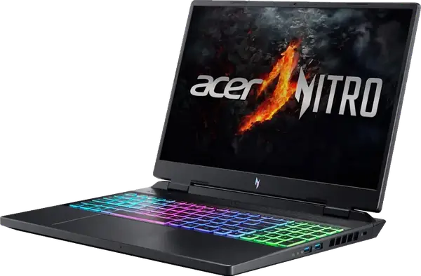 Ноутбук Acer Nitro 16 Ryzen 5-8645HS/8GB/512/Win11 RTX4050 180Hz (AN16-42 || NH.QPJEP.005)