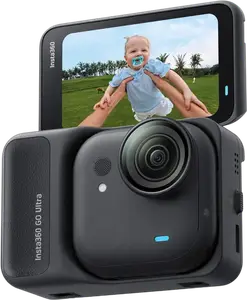 Екшн-камера Insta360 GO Ultra Standard Bundle (Midnight Black) (CINSABEA(GOUltra02) / 6977644761045)