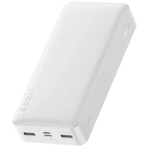 Зовнішній акумулятор (Power Bank) Baseus Bipow Digital Display Powerbank 15W 20000mAh White (PPDML-J02)