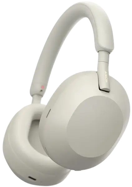 Навушники з мікрофоном Sony WH-1000XM5 Silver (WH1000XM5S.CE7)