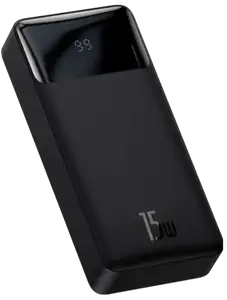 Зовнішній акумулятор (Power Bank) Baseus Bipow Digital Display 15W 20000mAh Black (PPDML-J01) Зовнішній акумулятор (Power Bank) Baseus Bipow Digital Display 15W 20000mAh Black (PPDML-J01)