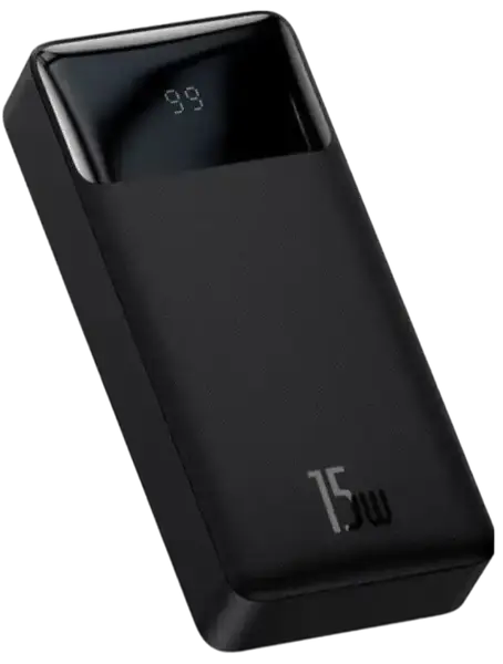 Зовнішній акумулятор (Power Bank) Baseus Bipow Digital Display 15W 20000mAh Black (PPDML-J01)