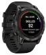 Смарт-часы Garmin Fenix 7 Pro Sapphire Solar Carbon G. DLC Tit. with Black Band (010-02777-10/11)