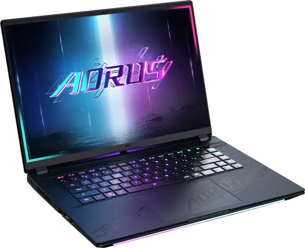 Ноутбук Gigabyte AORUS MASTER 16 Ultra 9 275HX 16" QHD+ 240Hz OLED 32GB 1000SSD RTX5080 DLSS 4 W11 (BYHC5EEE64SP)