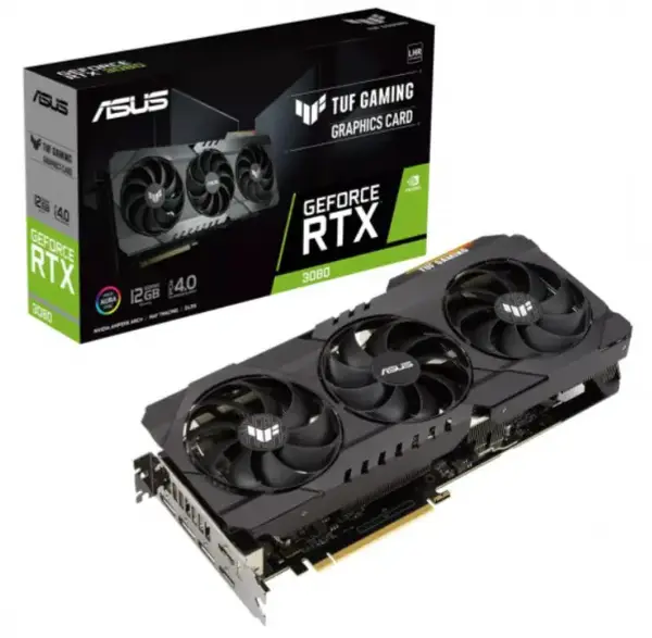 Видеокарта ASUS TUF-RTX3080-12G-GAMING