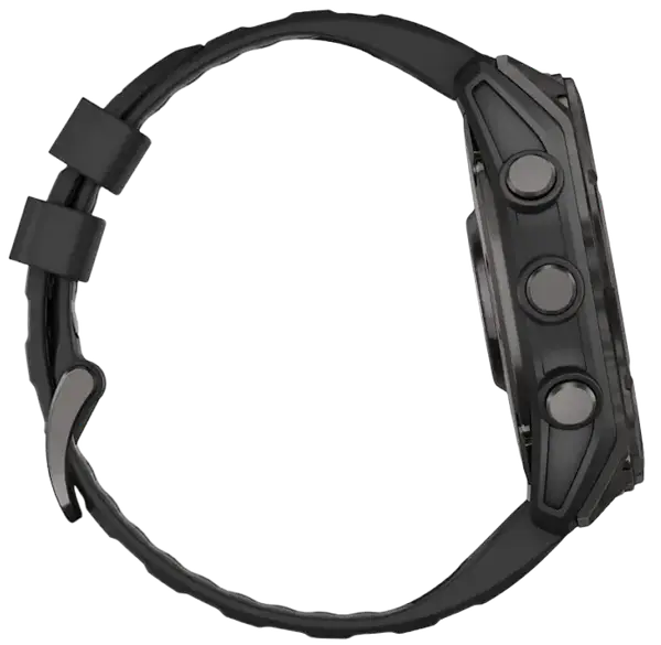 Спортивний годинник Garmin Fenix 8 51mm AMOLED Slate Gray with Black Silicone Band (010-02905-00)