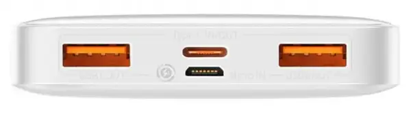 Зовнішній акумулятор (Power Bank) Baseus Bipow Digital Display 20W 10000mAh white (PPDML-L02)