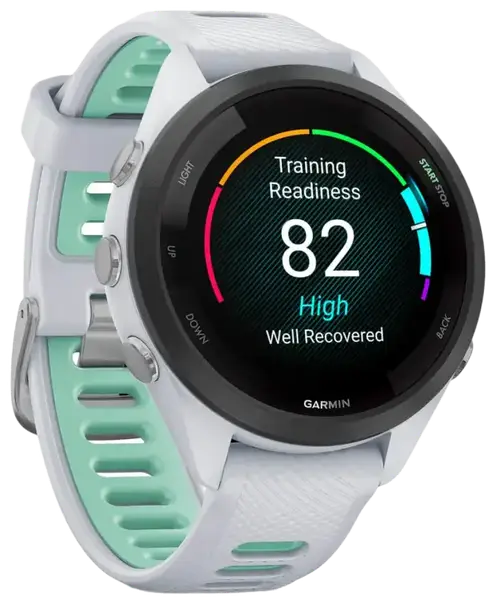 Смарт-годинник Garmin Forerunner 265S Black Bezel w. Whitestone Case and Whitestone/Neo Tropic S. Band (010-02810-04/14)