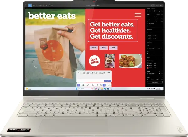 Ноутбук Lenovo Yoga 7 2-in-1 16AKP10 Ryzen AI 7 350 / 32 GB / 1 TB / W11 / 120 Hz (83JU001BPB)