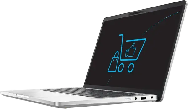 Ноутбук Dell Pro 13 Plus Ryzen AI 5-340/16GB/512/Win11P (BTO601_PB13255_EMEA)