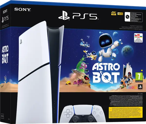 Стаціонарна ігрова приставка Sony PlayStation 5 Slim Digital Astro Bot Bundle