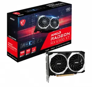 Відеокарта MSI Radeon RX 6500 XT MECH 2X 4G OC Відеокарта MSI Radeon RX 6500 XT MECH 2X 4G OC