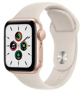 Смарт-годинник Apple Watch SE GPS 40mm Gold Aluminum Case w. Starlight S. Band (MKQ03)