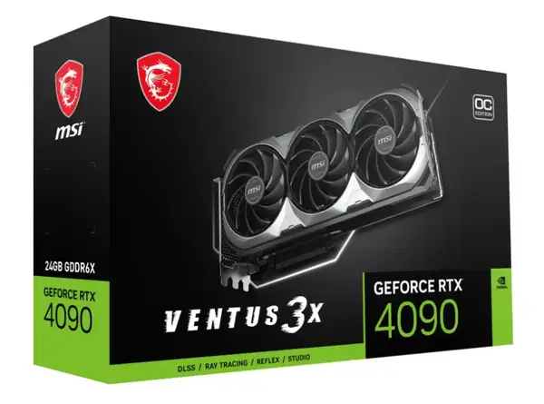 Видеокарта MSI GeForce RTX 4090 VENTUS 3X 24G OC