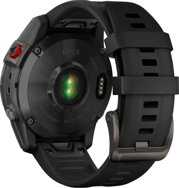 Смарт-годинник Garmin Epix (Gen 2) Sapphire - Black Titanium (010-02582-10/11)