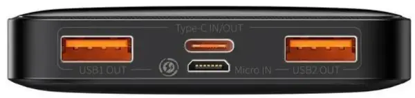 Зовнішній акумулятор (Power Bank) Baseus Bipow Digital Display 10000mAh 20W Black (PPDML-L01)