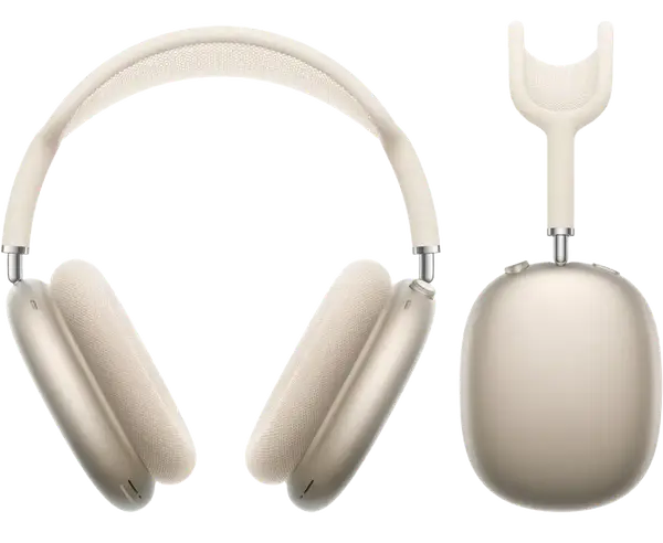 Навушники з мікрофоном Apple AirPods Max USB-C Starlight (MWW53)