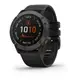 Смарт-годинник Garmin Fenix 6X Pro Solar Titanium Carbon Grey DLC with Black Band (010-02157-21)