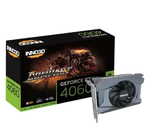 Відеокарта Inno3D GeForce RTX 4060 COMPACT 8GB GDDR6 (N40601-08D6-173050N)