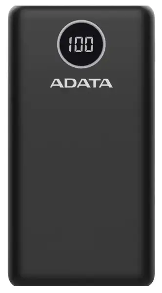 Зовнішній акумулятор (Power Bank) ADATA P20000QCD 20000mAh Black