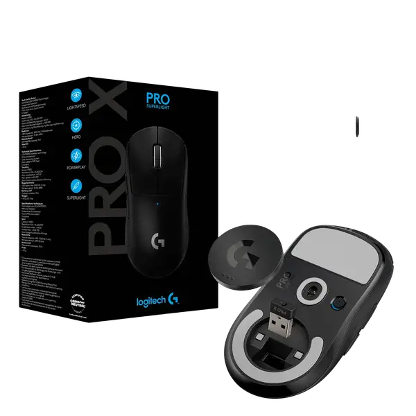 Logitech G Pro X Superlight Wireless Black (910-005880)