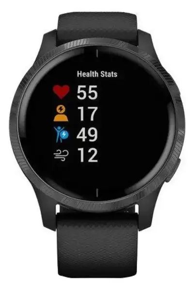 Смарт-годинник Garmin Venu Black/Slate (010-02173-13/010-02173-11)