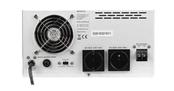 Сонячний інвертор VOLT SINUS PRO 1500 S 12/230V (1050/1500W) + 40A (3SPS150012)