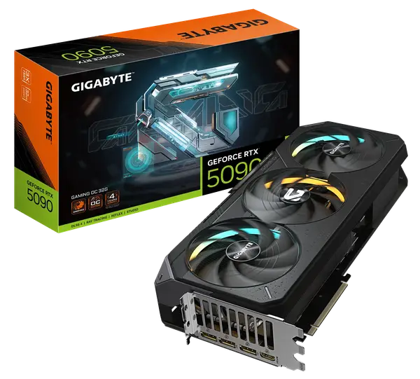 Відеокарта Gigabyte GeForce RTX 5090 Gaming OC 32GB GDDR7 DLSS4 (GV-N5090GAMING OC-32GD)