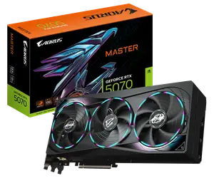 Відеокарта Gigabyte GeForce RTX 5070 AORUS Master 12GB GDDR7 DLSS4 (GV-N5070AORUS M-12GD) Відеокарта Gigabyte GeForce RTX 5070 AORUS Master 12GB GDDR7 DLSS4 (GV-N5070AORUS M-12GD)