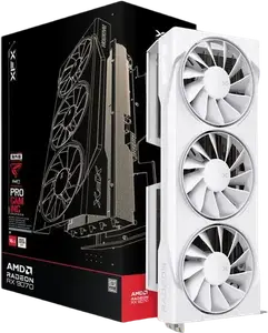 Відеокарта XFX Radeon RX 9070 Swift Gaming OC White 16GB GDDR6 (RX-97SWFT3W7)