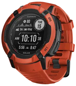 Смарт-годинник Garmin Instinct 2X Solar Flame Red (010-02805-11/01) Смарт-годинник Garmin Instinct 2X Solar Flame Red (010-02805-11/01)