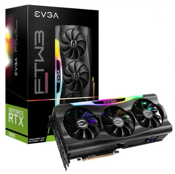 Відеокарта EVGA GeForce RTX 3090 ULTRA GAMING 24GB GDDR6X (24G-P5-3987-KR)