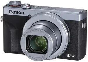 Компактний фотоапарат Canon PowerShot G7 X Mark III Silver (3638C013)