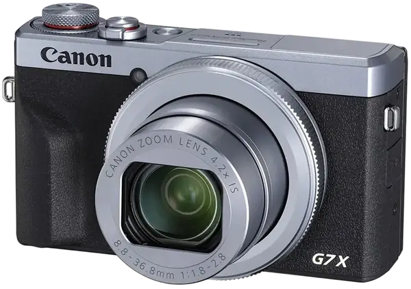 Компактний фотоапарат Canon PowerShot G7 X Mark III Silver (3638C013)