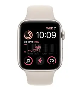 Смарт-годинник Apple Watch SE 2 44/Starlight Aluminum/Starlight Sport GPS (MNJX3)