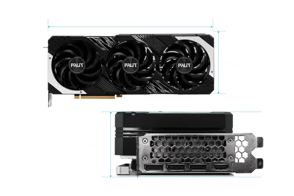 Відеокарта Palit GeForce RTX 4070 Ti SUPER GamingPro OC (NED47TSH19T2-1043A)