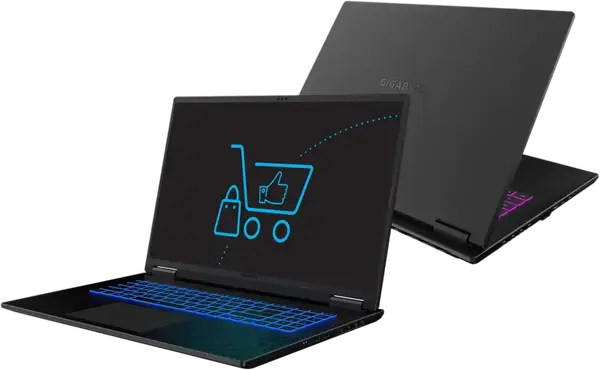 Ноутбук Gigabyte GAMING A18 Ryzen 7 260/16GB/512 RTX5060 165Hz (3VHK3EEC93SD)