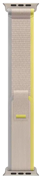 Смарт-годинник Apple Watch Ultra Titanium/Yellow Beige Trail Loop S/M LTE (MNHK3)