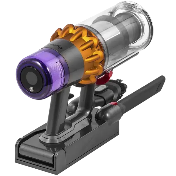 Вертикальний + ручний пилосос (2в1) Dyson V15 Detect Absolute 2023 Yellow/Nickel (446986-01)
